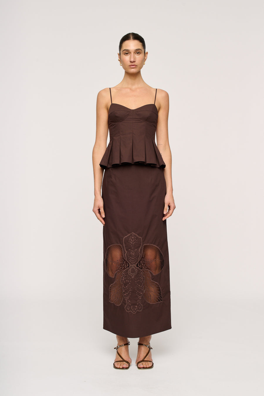 Iris Pleat Top