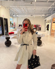 Belted Shirt Dress