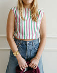 Richard Ottoman Stripe Top