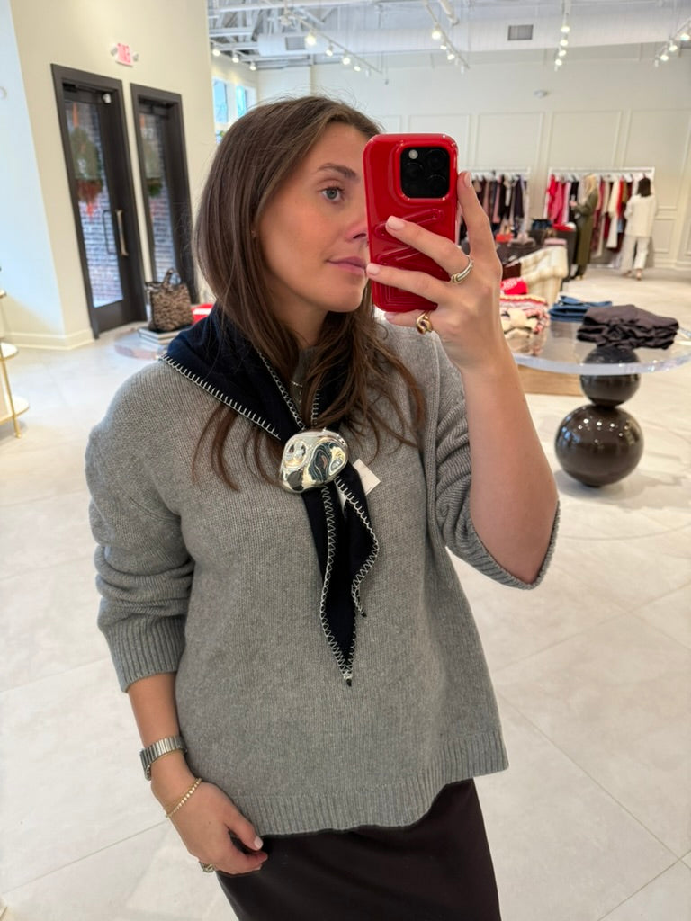 Simone Cashmere Bandana Scarf