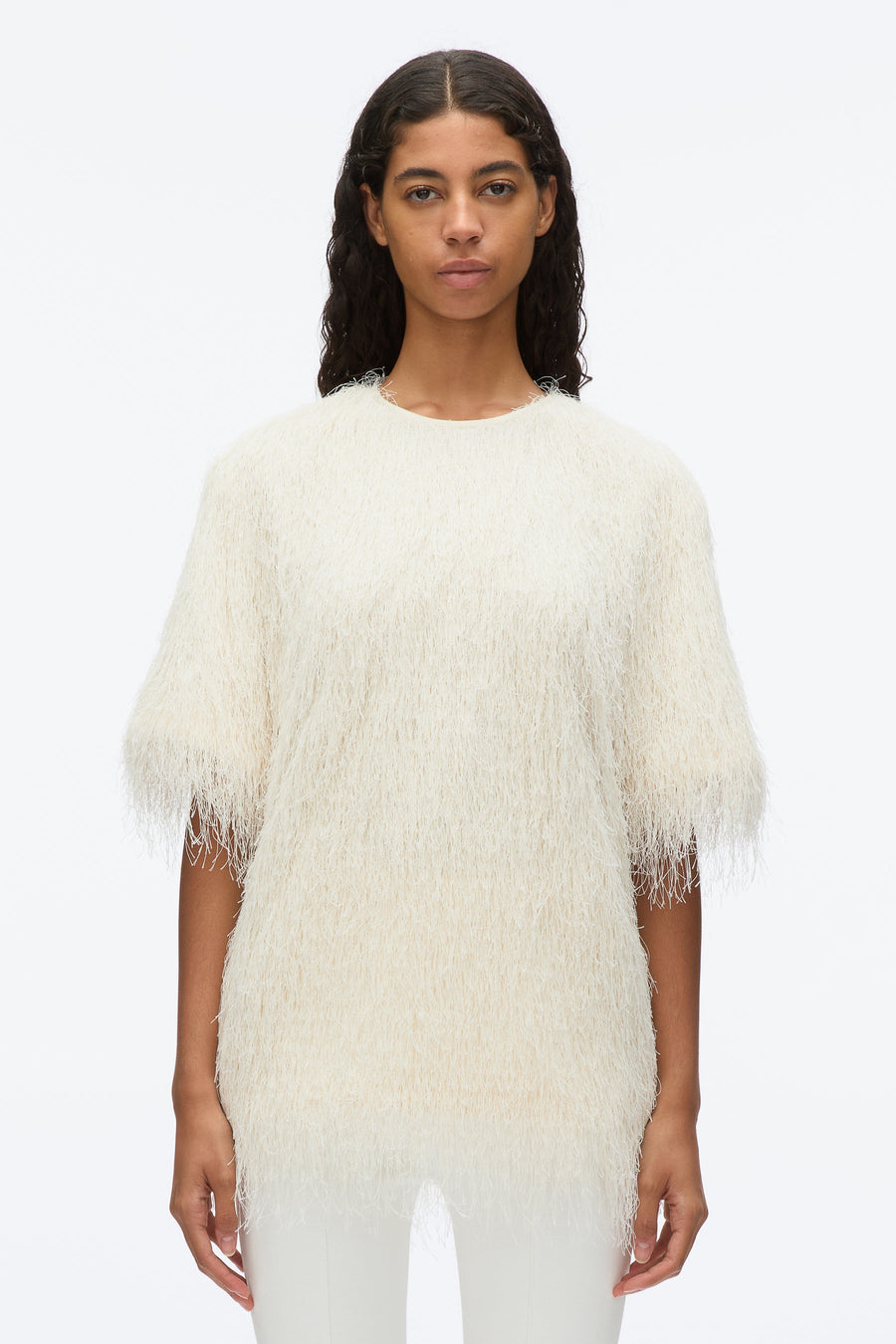 Fringe Boxy Tee