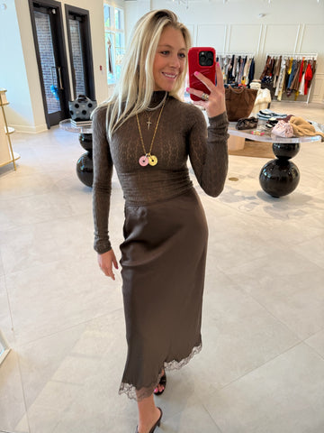 Rhea Mock Neck