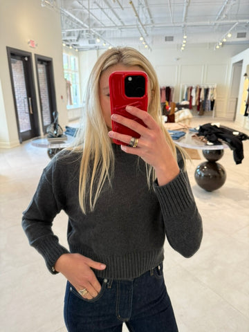 Chunky Cotton Cashmere Sweater