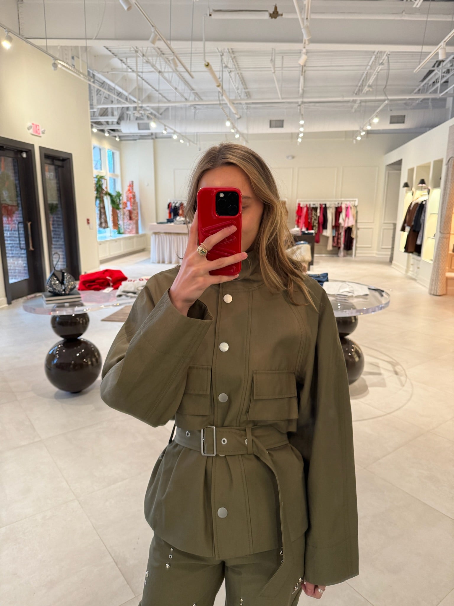 Belted Utility Coat