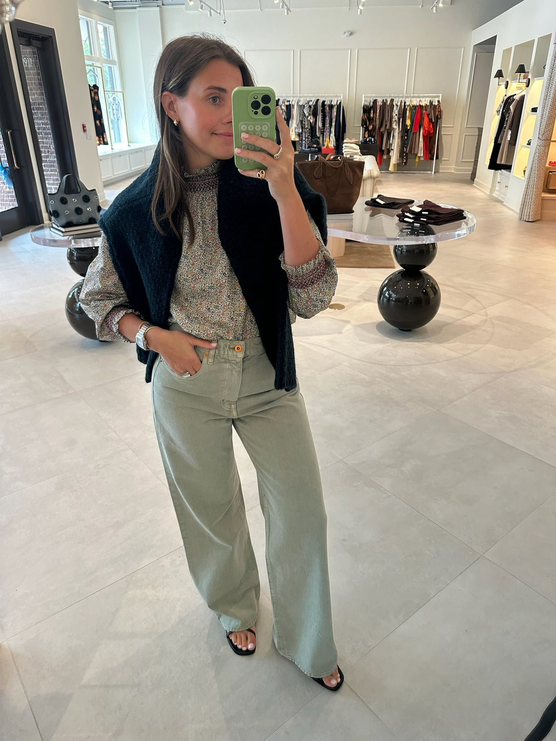 Phoebe Smocking Top