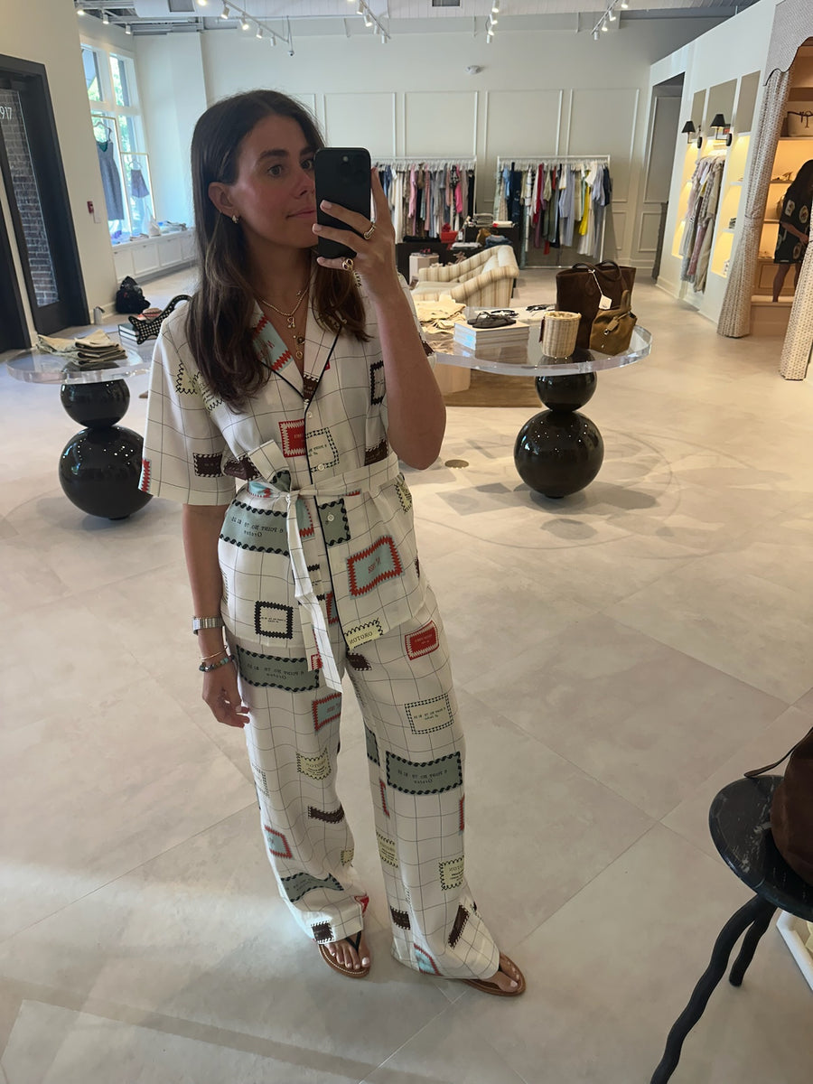 Label Print PJ Pant