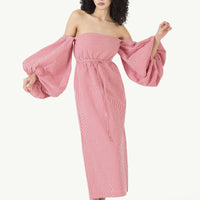 Balloon Sleeve Dress
