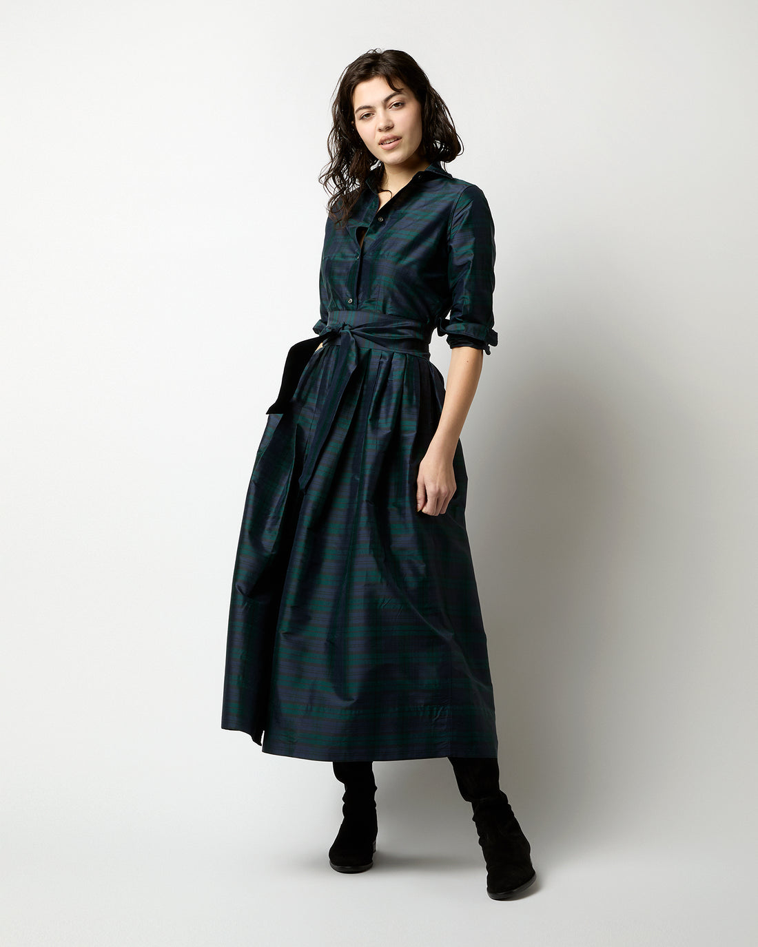 Shirtwaist Maxi Dress