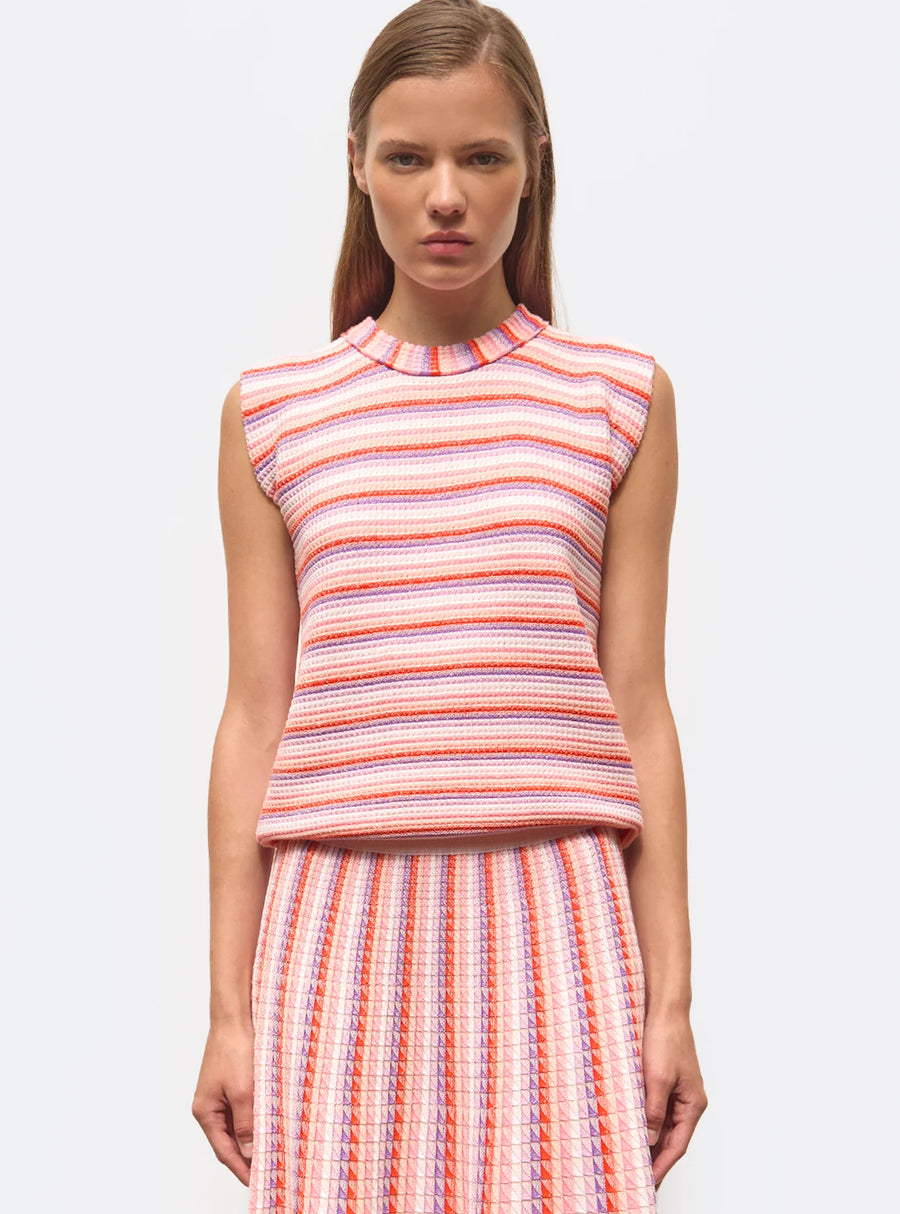 Campari Knit Top