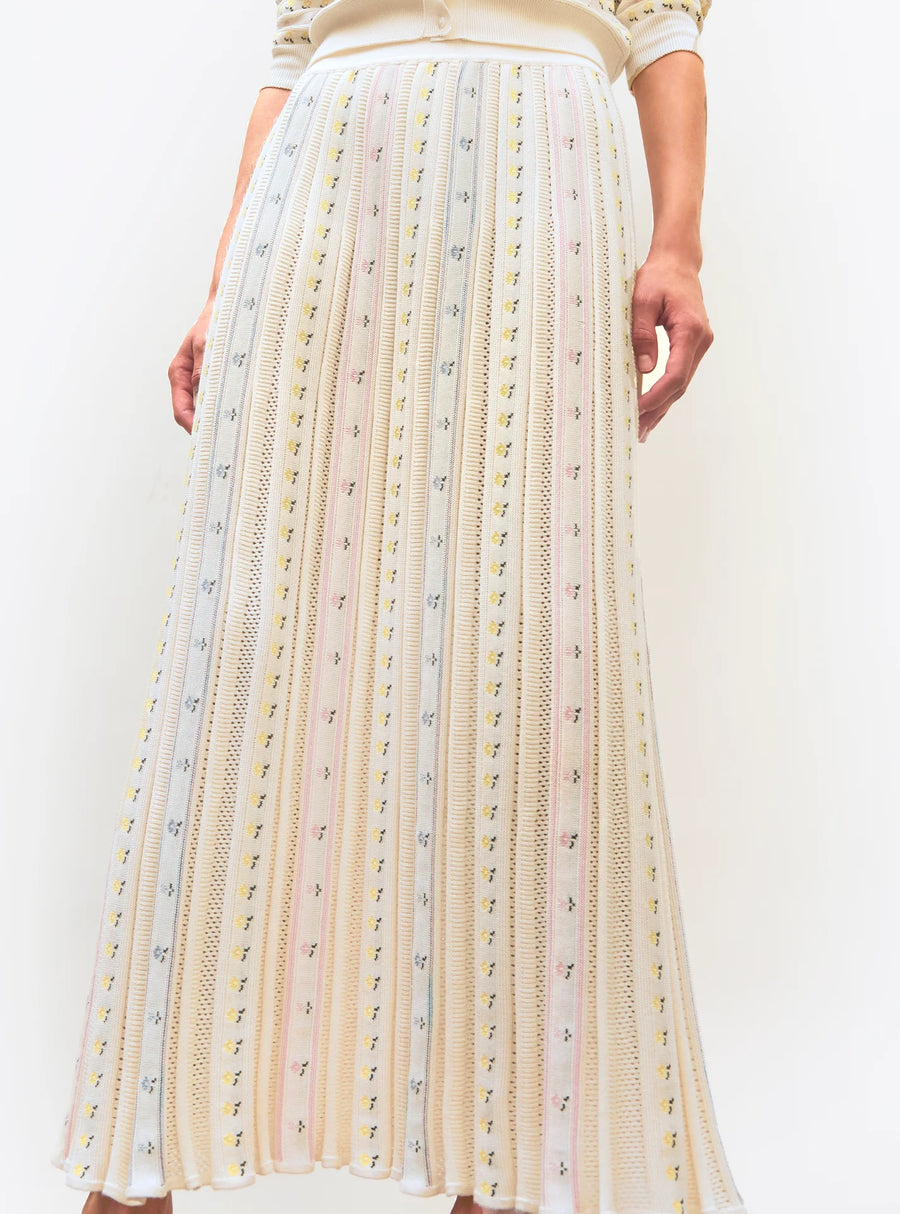Clochette Knit Long Skirt