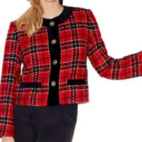 Checked Manhatten Tweed Jacket