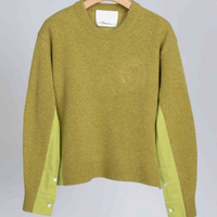 Crewneck Combo Sweater