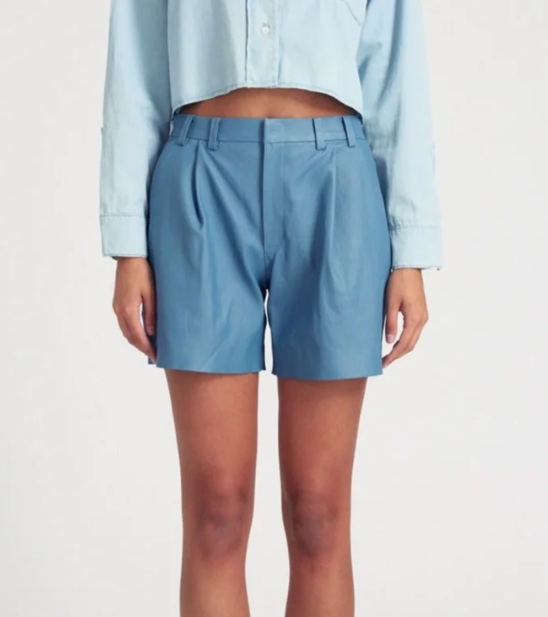 Deep Pleat Trouser Short