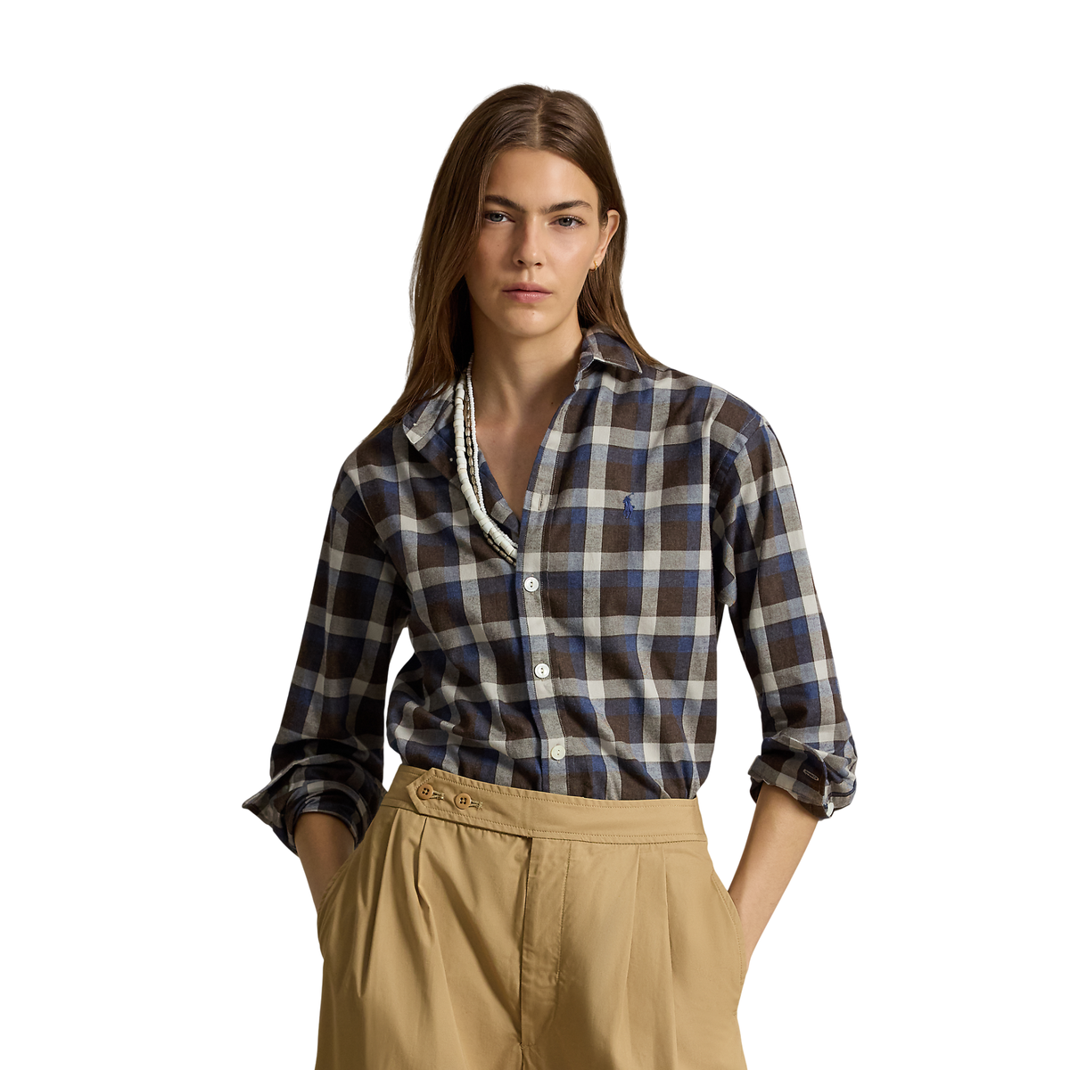 Long Sleeve Collared Shirt