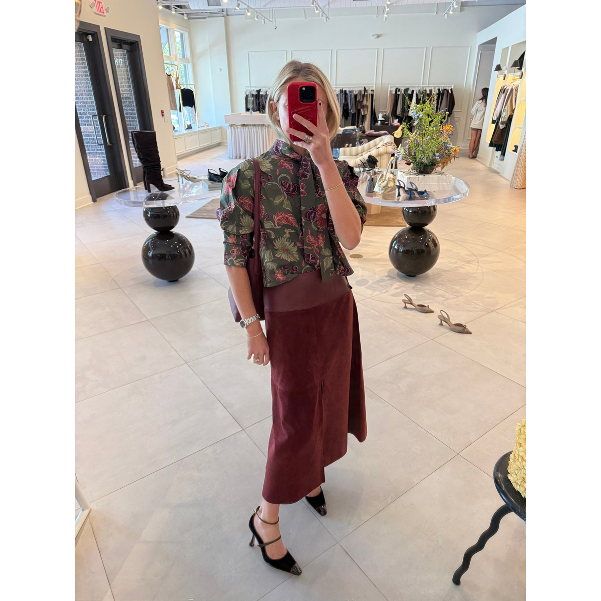 Hudson Combo Skirt