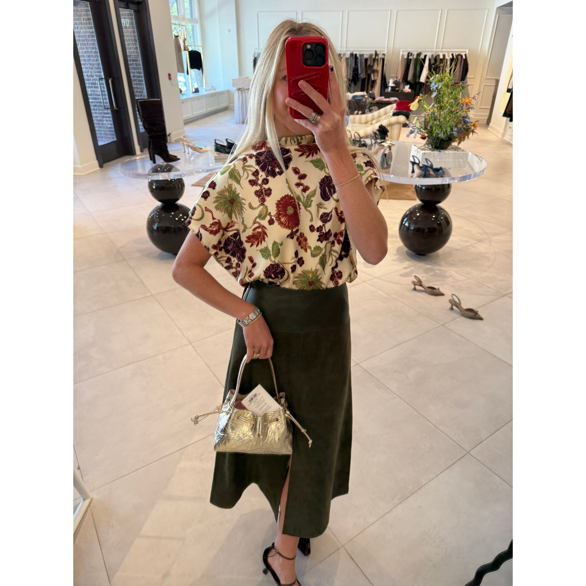 Hudson Combo Skirt