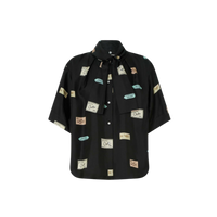 Vintage Label Blouse