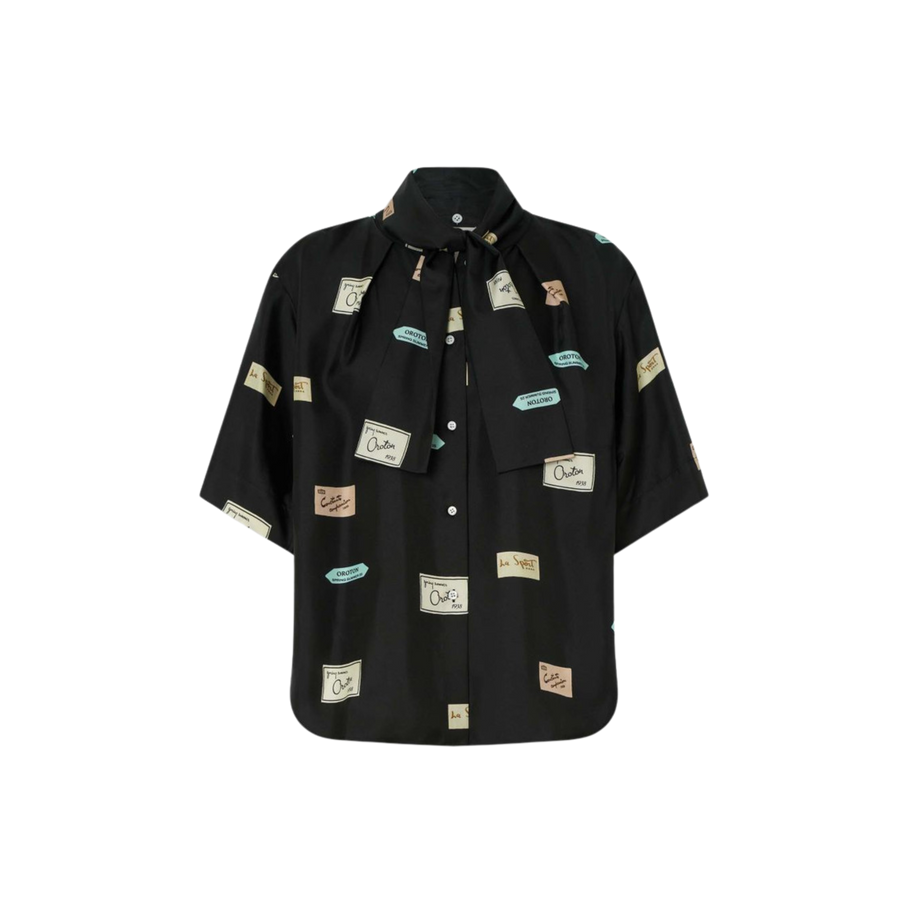 Vintage Label Blouse