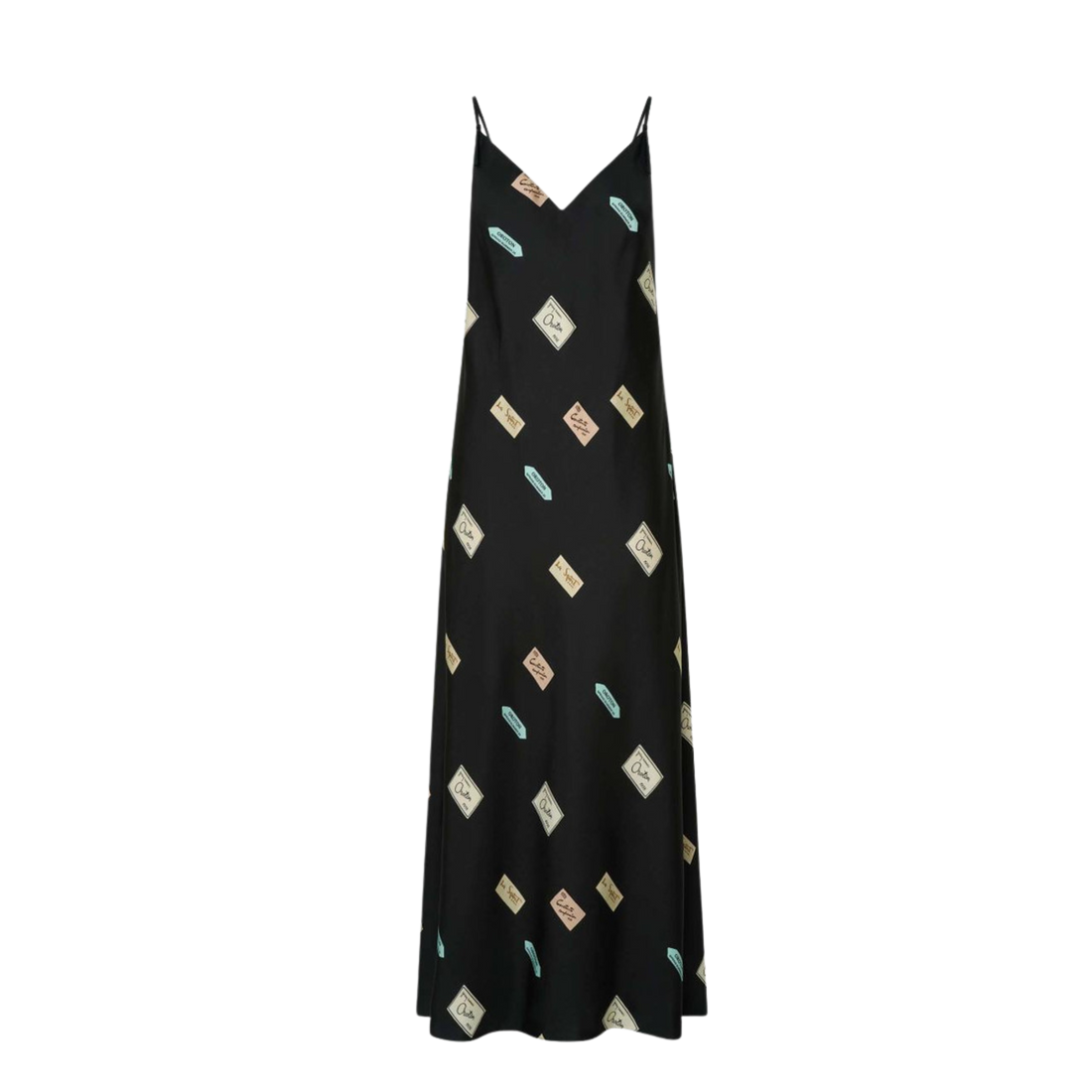 Vintage Label Slip Dress