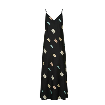 Vintage Label Slip Dress