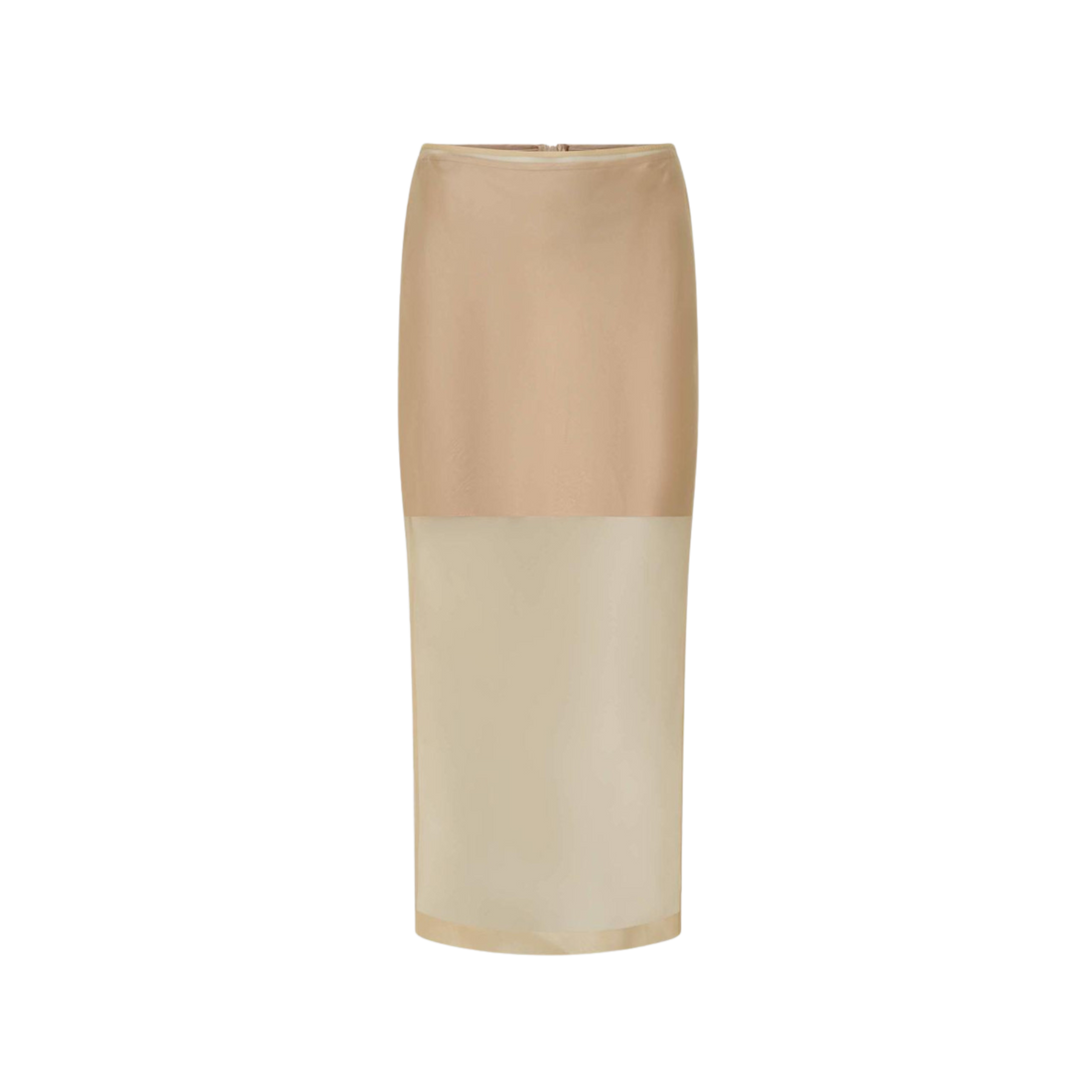 Organdy Pencil Skirt