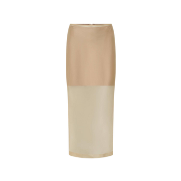 Organdy Pencil Skirt