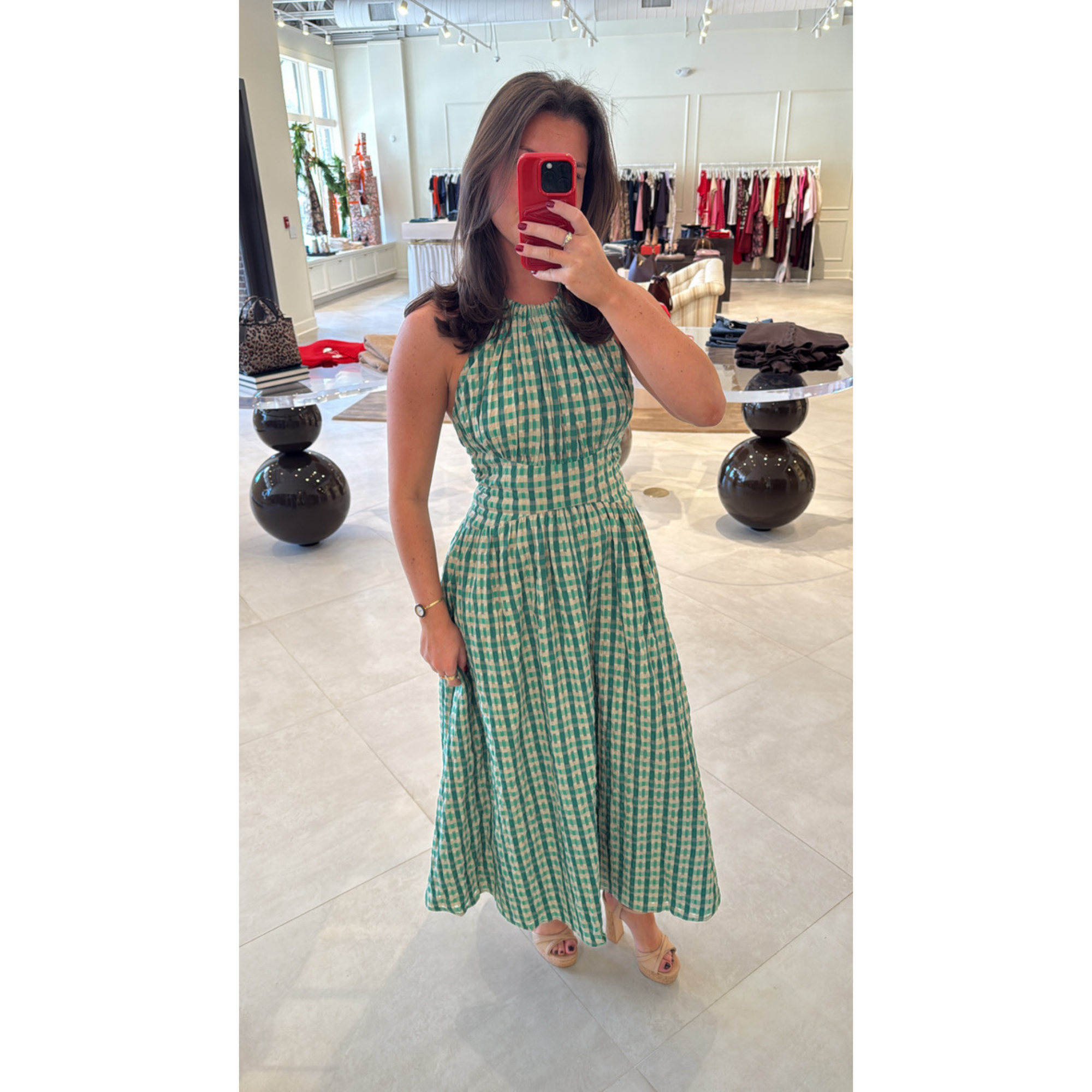Halter in the Name of Love Dress