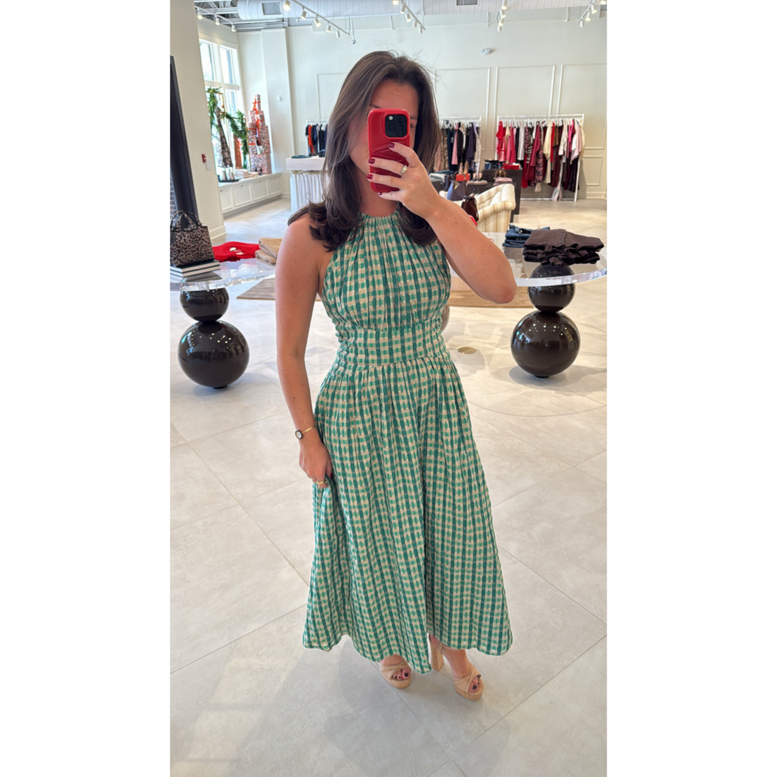 Halter in the Name of Love Dress