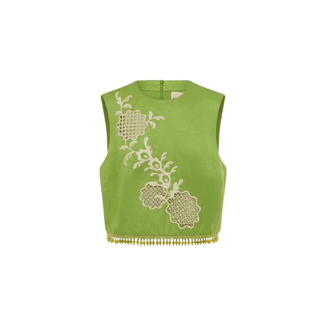 Luisa Embroidered Top