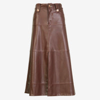 Leather Hudie Skirt