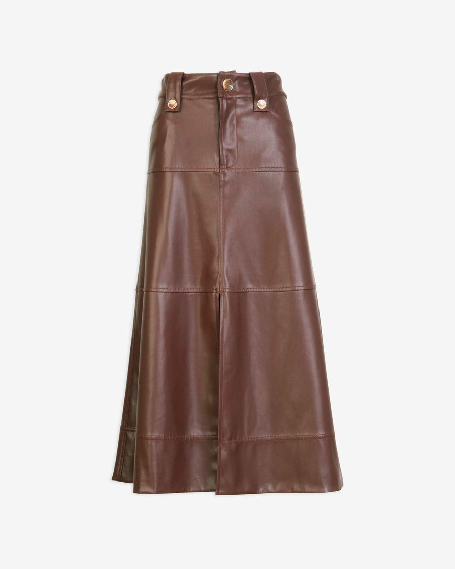 Leather Hudie Skirt