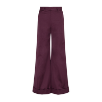 Techy Sateen Wide Leg Pant