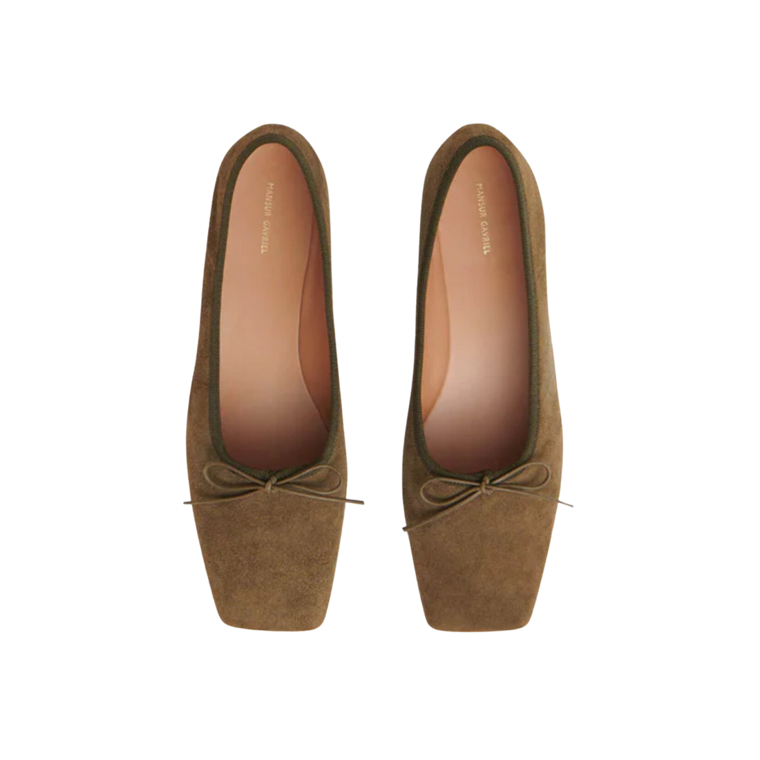 Square Toe Ballerina Flat