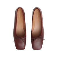 Square Toe Ballerina Flat