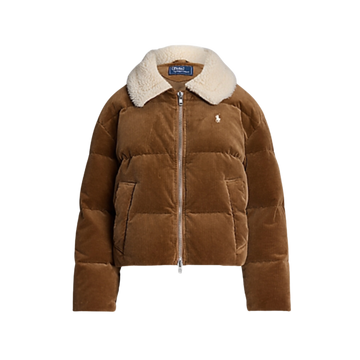 Corduroy Puffer Jacket