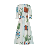 Grand Foral Column Dress