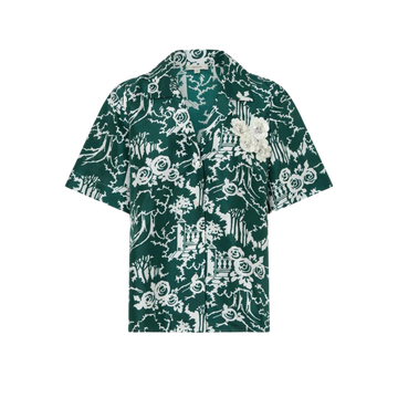 Garden Toile Camp Shirt