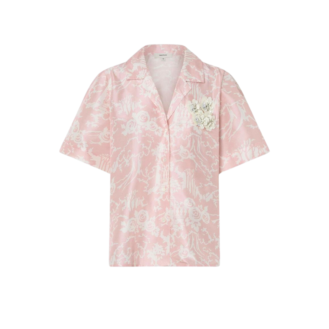 Garden Toile Camp Shirt