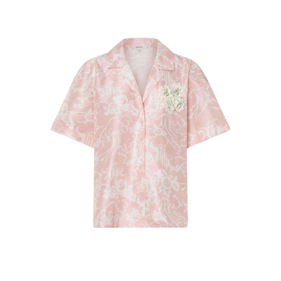 Garden Toile Camp Shirt