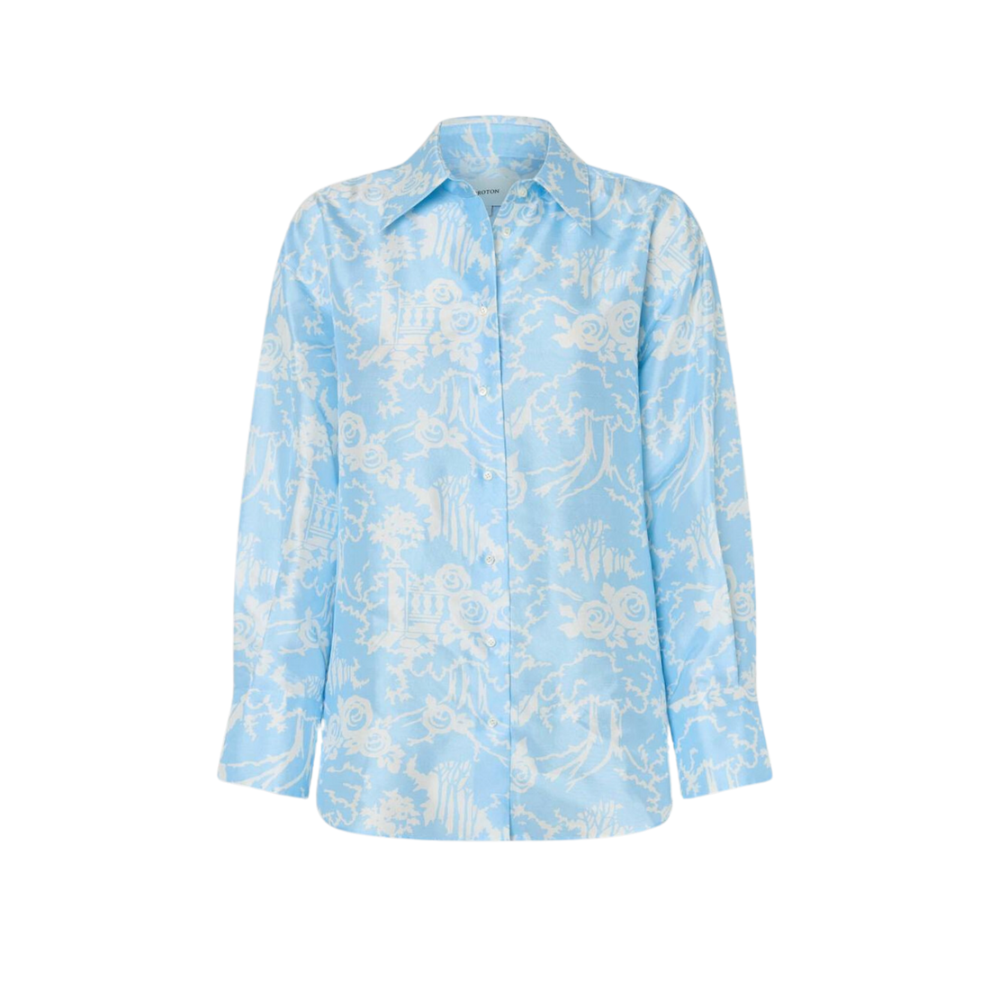 Garden Toile Silk Shirt