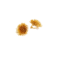 Urchin Clip On Earrings