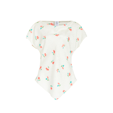 Draped V Tee