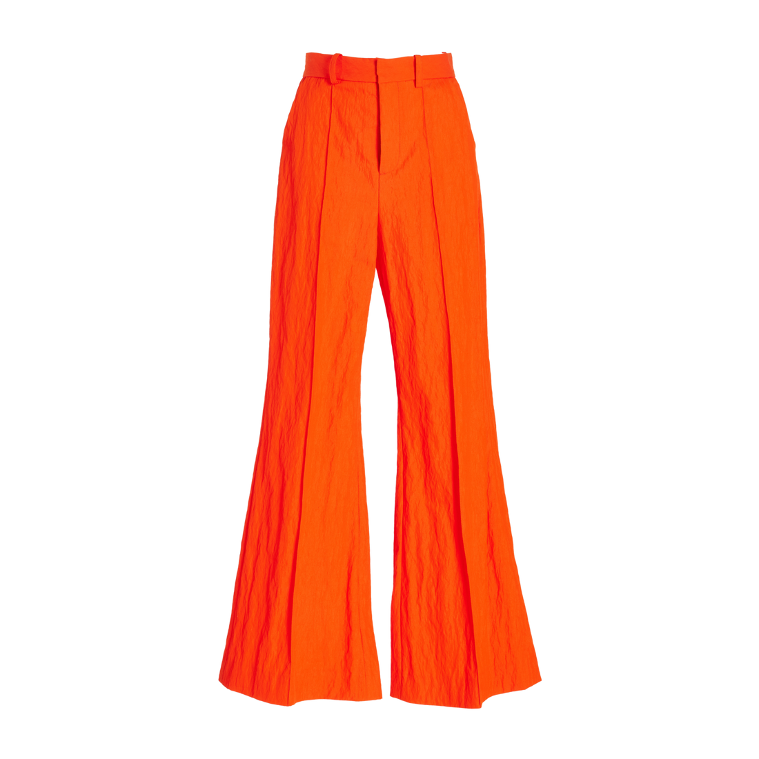 Paneled & Piped Flare Pant