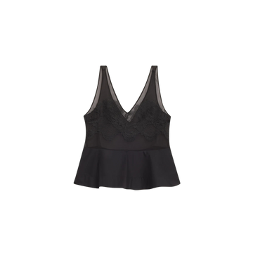 Peplum Lace Tank