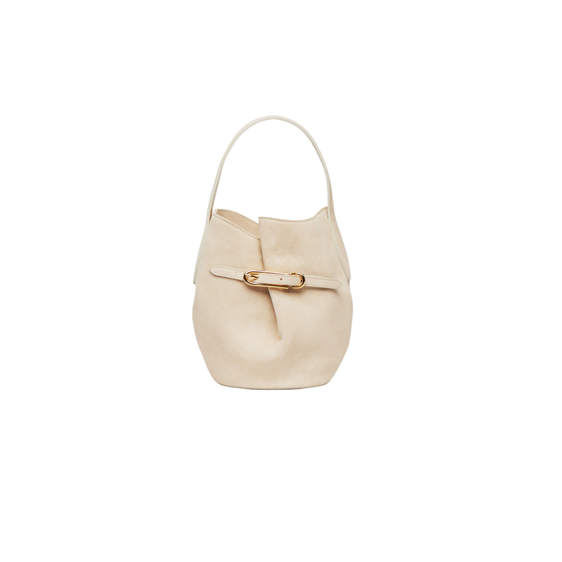 Mini Belted Bucket Bag