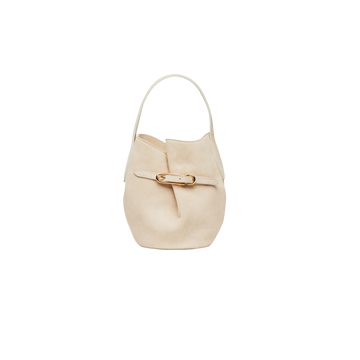 Mini Belted Bucket Bag