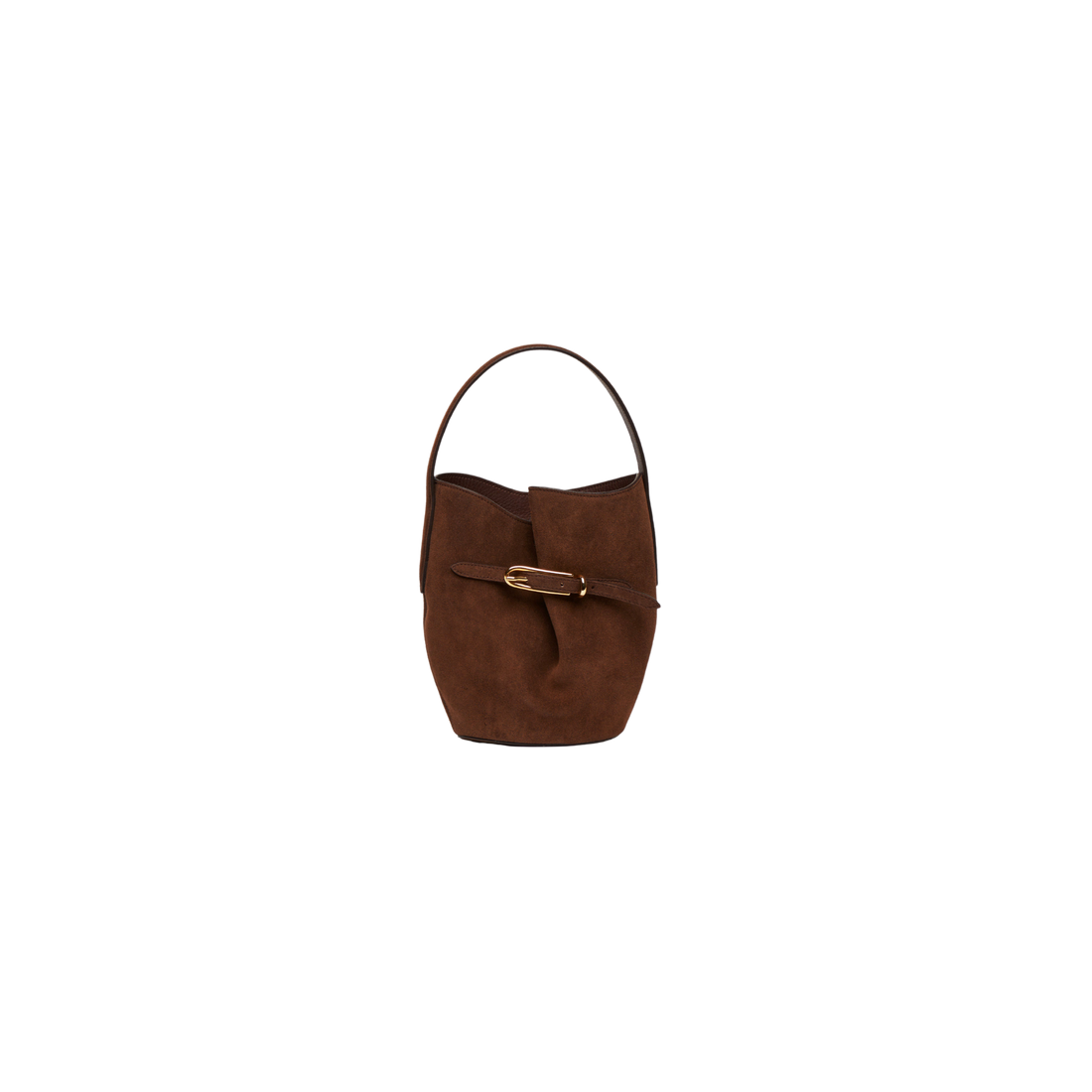 Mini Belted Bucket Bag
