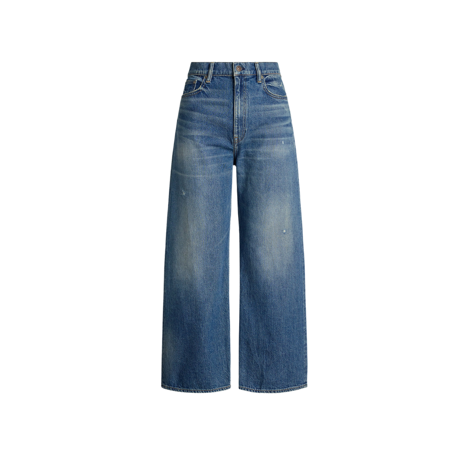 Wide Leg Cropped Ankle Jean