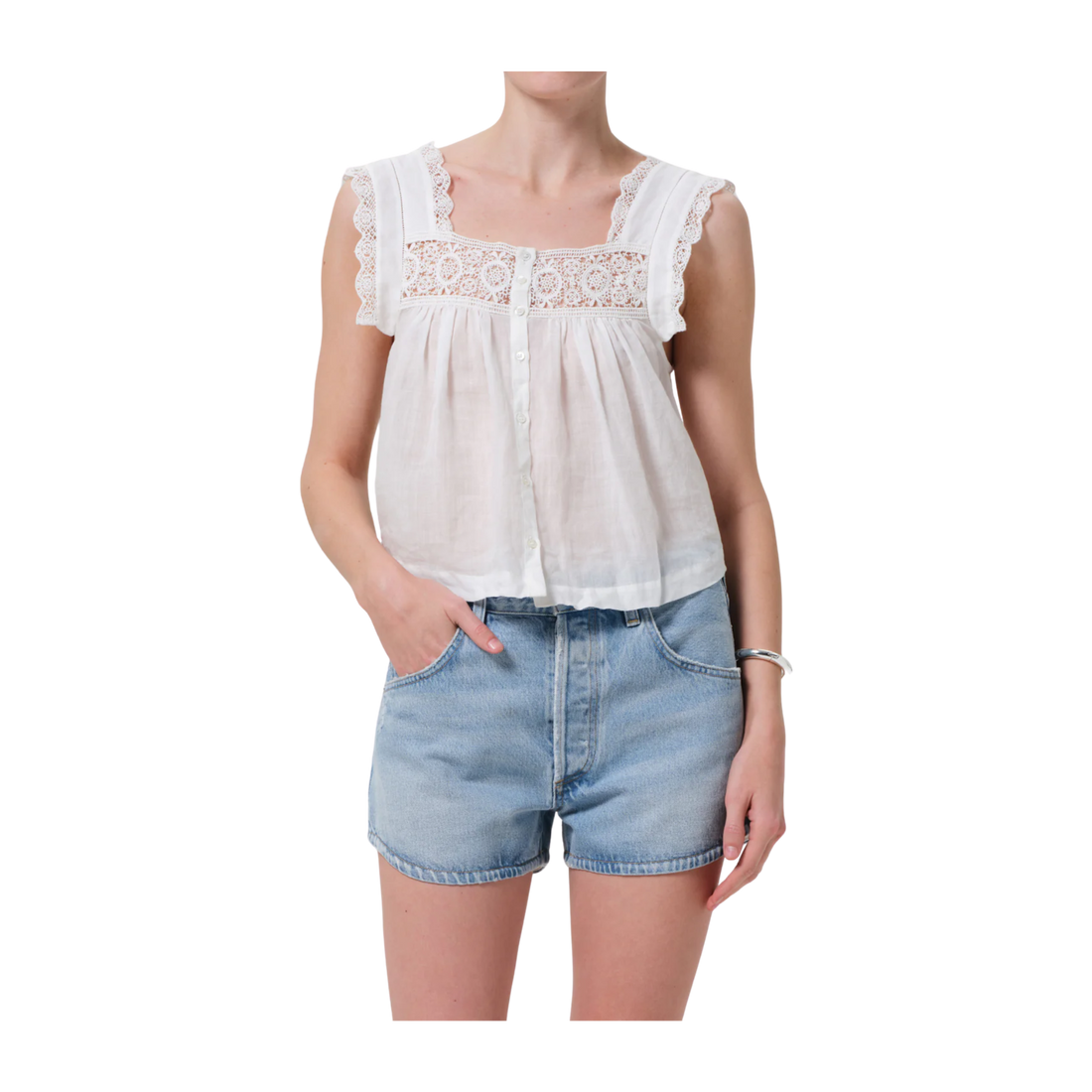 Mia Embroidered Top