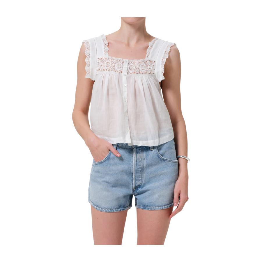 Mia Embroidered Top